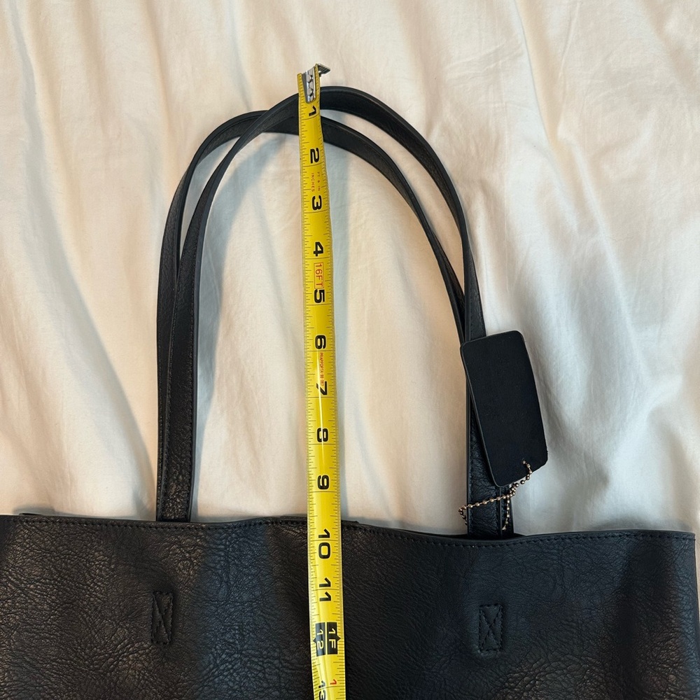 Roolee “The Icon Handbag” in Black Tote Purse - Picture 12 of 16